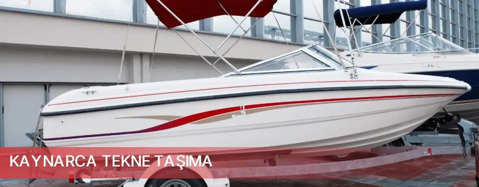 Kaynarca İlçemi Tekne Taşıma